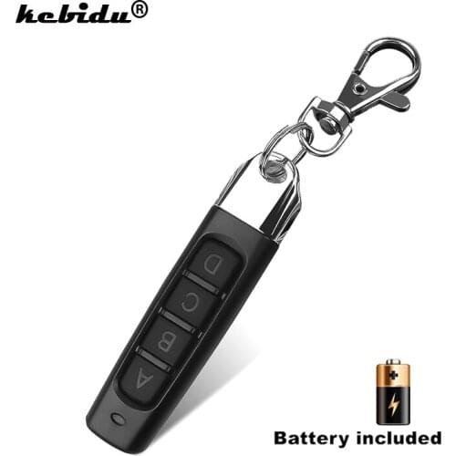 Kebidu Hot Sale 433MHZ Remote Control Garage Gate Door Opener Remote Control Duplicator Clone Cloning Code Car Key