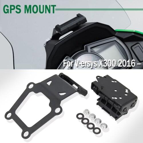 2016-2021 New Motorcycle Mobile Phone Holder For KAWASAKI Versys X300 X-300 Versys300 Rechargeable mobile phone navigation stand