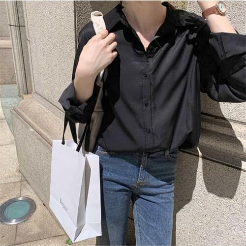 PLAMTEE Womens Black Shirts