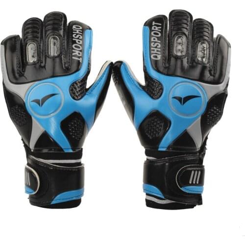 Professional Thicken Latex Football Goalkeeper Gloves Goalie Soccer Goal Keeper Finger Guard Non-slip Gloves