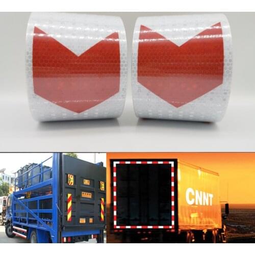 10cm width Reflective Material Tape Sticker Safety Warning Tape Reflective Film truck Tape