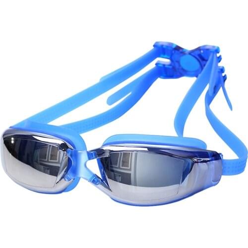 Anti Fog UV Sun Protection Men Women Swimming Goggles Professional Electroplate Waterproof Swim Glasses