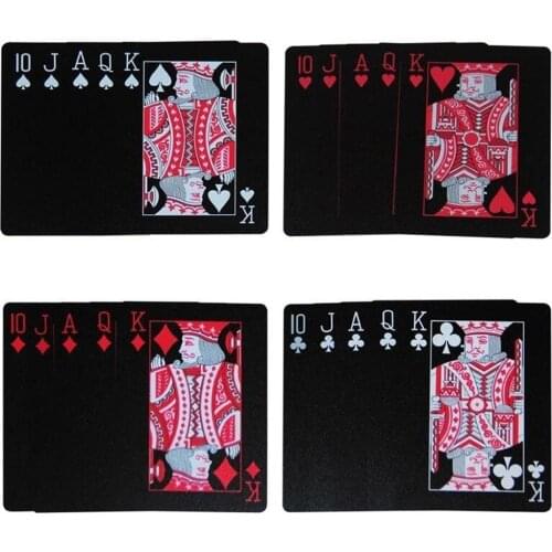 NEWCreative PVC Poker Waterproof Table Game Playing Cards Magic Trick Party Favor