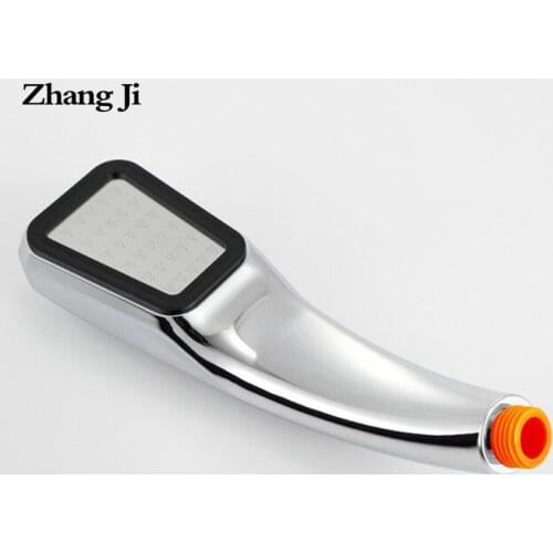 Zhang Ji Bathroom High Pressure Shower Head New 300 Holes Chrome Showerhead Water Saving Square ABS Spray Nozzle Sprinkler