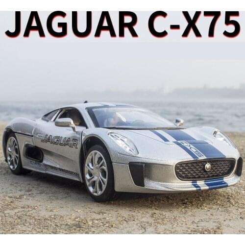 1:32 Jaguar C-X75 Sport Alloy Car Model Diecasts & Toy Vehicles Metal Car Model Collection High Simulation Car Toy For Kids Gift