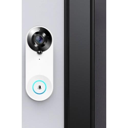 2021 Wi-Fi Video Doorbell, Video doorbell Camera, Secure Local Storage, Human Detection, Not Requires Existing Doorbell Wires