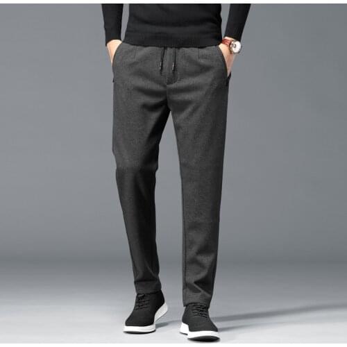 BLEASENDY Men's Wool Trousers