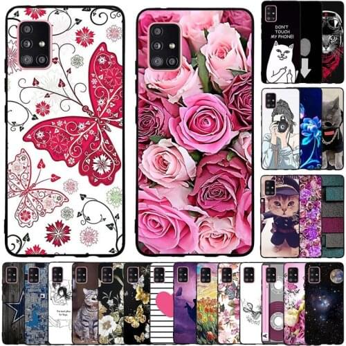 Case For Samsung Galaxy A51 5G Soft Silicone TPU Fashion Pattern Painting Back Cover For Samsung Galaxy A51 5G A516B Case Covers