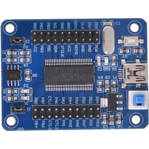 1pcs CY7C68013A-56 EZ-USB FX2LP USB2.0 Develope Board Logic Analyzer EEPROM diy electronics