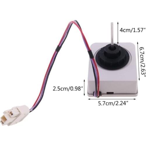 DC12V 4W 1450r/min KBL-48ZWT05-1204 Refrigerator Fan Motor For TCL Homa