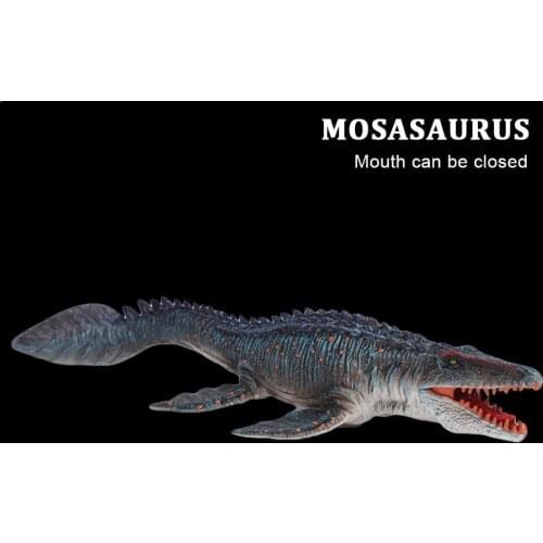 Jurassic Dinosaur Toy Sea Bottom Mosasaur Liopleurodon Plastic Marine Simulation Animal Decoration Dinosaur Model T6R5