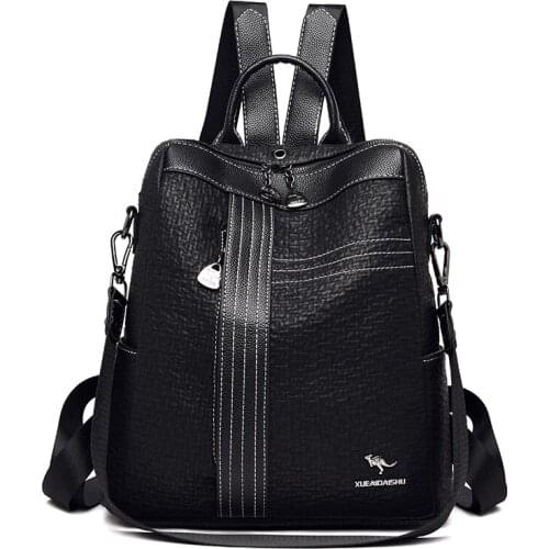 2021 Fashion Womens Backpack Fashion Casual Large Capacity Retro Backpack Womens Single Shoulder Backpack Travel Backpack