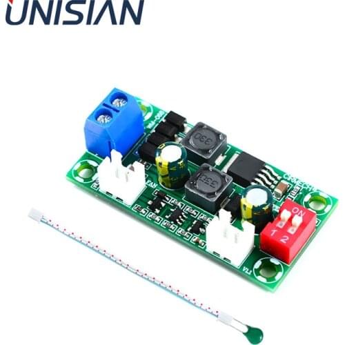 UNISIAN Temperature Control Fan Module Support Four Gears Smart Fan Speed Controller For DC12V/24V Fan Specifications Cooler