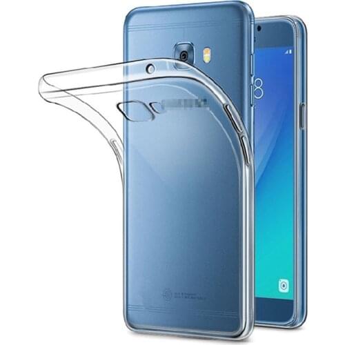 Soft Silicone Clear TPU Cover for Samsung Galaxy C5 C5000 C5Pro Pro C5010 Transparent Crystal Phone Cases Back Shell GalaxyC5Pro