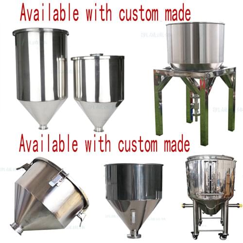 Ss304 Stainless steel small large funnel / stainless steel / mini Non-standard hopper