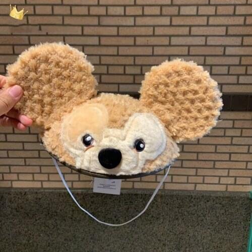 Original Disney Duffy Cartoon Plush Hat Dome Cap Sun Hat Party Cosplay High Quality Holiday Gifts