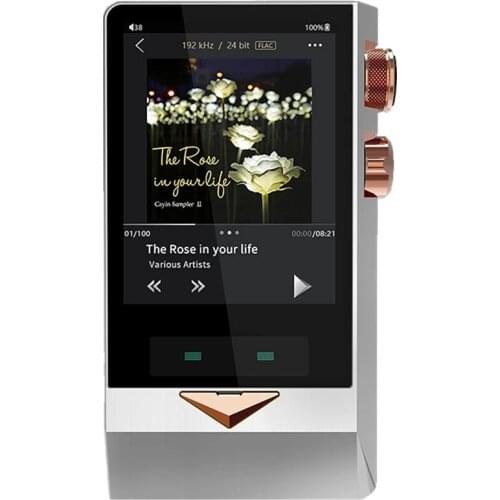N8 Vacuum Tube Portable player Cayin MP3 DSD256 PCM32Bit/384kHz SACD-ISO AK4497EQ support USB coaxial IIS Bluetooth LDAC output