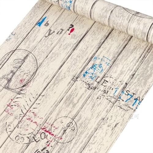 Lattice Wood Grain Waterproof Self-Adhesive Wallpaper PVC Contact Paper Wall Stickers For Home Wardrobes Furnitures Restorative