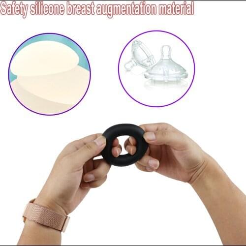 Silicone Cock Ring Penis Sleeve Enhance Penis Trainer Delay Ejaculation High Elasticity Time Lasting Delay Sex Toys for Men Cock