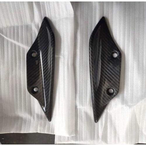 100% Real Carbon Fiber Front Fender Spoiler Winglets Fairing Carbon Fiber Side Wing Let For BMW S1000RR HP4 2009-2014