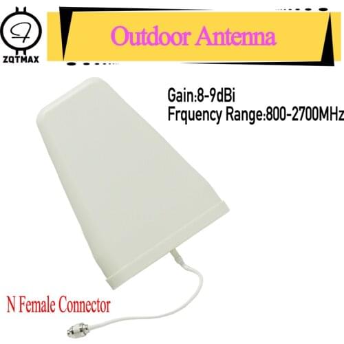 ZQTMAX 2G 3G 4G Antenna Log periodic antenna 800-2700MHz For Mobile Phone Signal Booster CDMA GSM DCS Repeater LTE amplifier