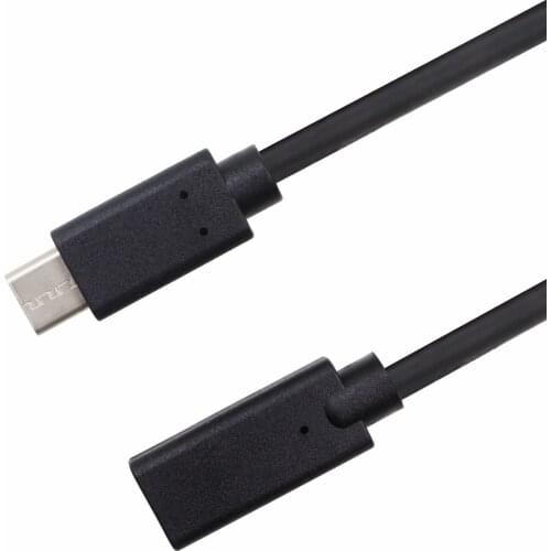 1m Type-C USB 3.1 Male to USB-C Female Extension Data Charging Cable Wire