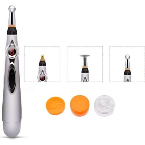 1pcs Electric Acupuncture Point Pen Meridian Laser Machine Dredging Magnetic Therapy Instrument Energy Pen Massager