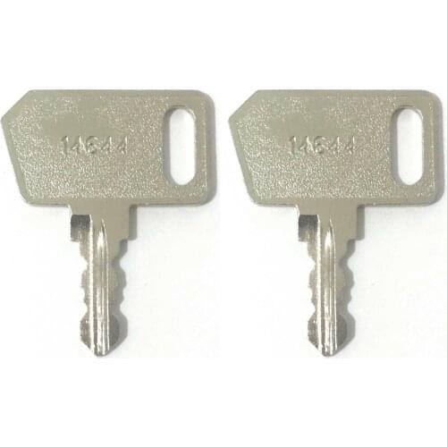 2)key For Terex 14644 M516 Generation Gen 7 Dumptruck ADT Ignition Keys