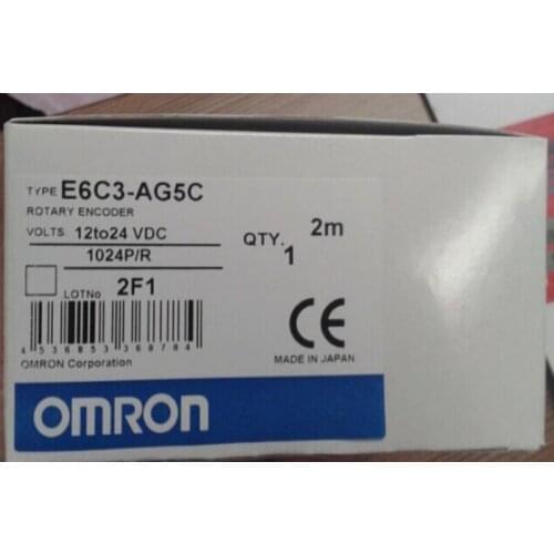 Freeshipping E6C3-AG5C 1024P/R Absolute Rotary Encoder, 12-24VDC NPN E6C3AG5C 1024P/R, E6C3 AG5C 1024PPR NEW in Box