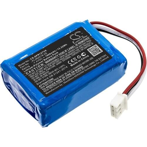 CS 1800mAh / 13.32Wh battery for Sichler PR-025, PR-030, PR-041, PR-127 PL062018-2S