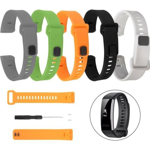 For Huawei band 2 Pro Replacement Sport Silicone Watch Band Strap for Huawei band 2 Pro watch correa bracelet belt Accessories