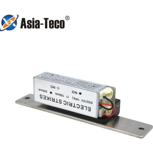 Electric Strike Door Lock For Access Control System Fail secure or Fail safe NC/NO 12V Narrow-type 12V