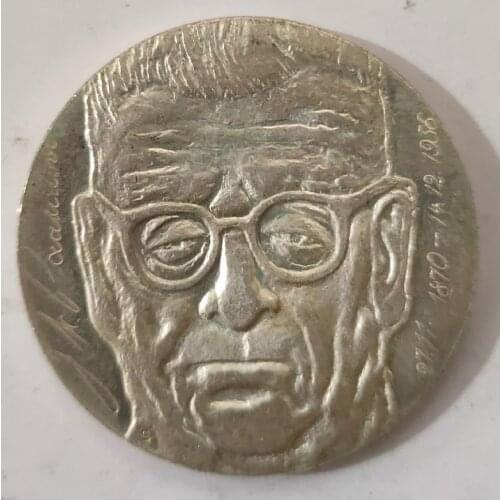 Finland President Kapasikivi 1970 22.8g Old 100% Real Silver Original Coins Collectible Coin Europe