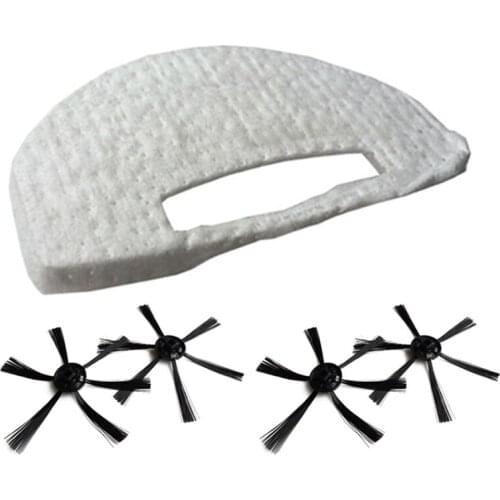 Hot TOD-Attachment Spare Filters Parts for Isweep S320 Vacuum Cleaner Sweeping Accessory Robot Replacement Brushes