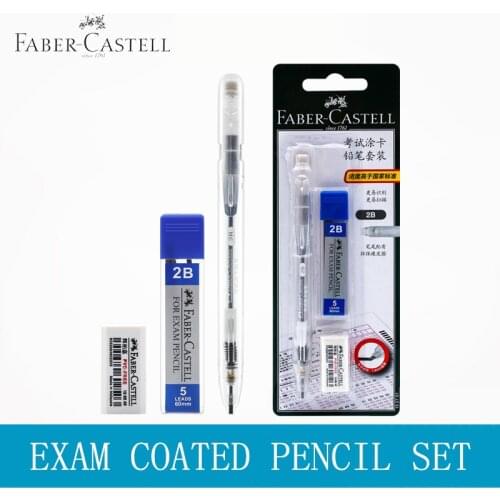 1pcs Germany Faber-Castell 1327 Transparent Pen Exam Card Pencil Set Exam Pen Answer Card 2B Office & School Supplies