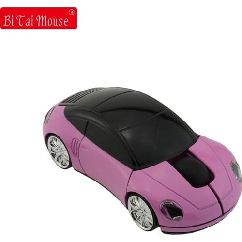 Computer Accessories 2.4GHz 3D Optical Wireless Mouse Mice Car Shape Receive USB For Notebook PC Laptop