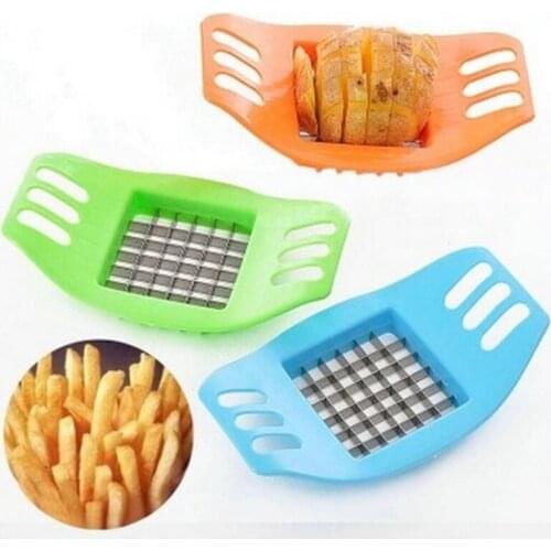 Kitchen French Fries Cutters Potato Vegetable Slicer Potato Cutter Vegetable Slicer Chopper Chip Device LX8181