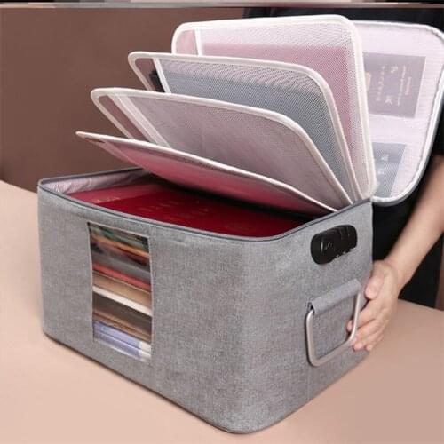 Mens Business Briefcase Office Certificate Storage Bag Meeting A4 Documents Handbag Travel File Data Organize Package Accessory