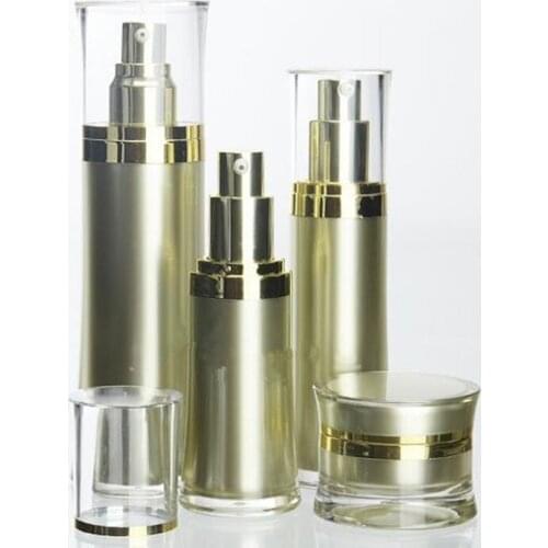 15g 30g 50g Acrylic cream jar lotion bottle , 15/30/60/100/120ml skin Cosmetic Cream Container Sample Packing bottle F187