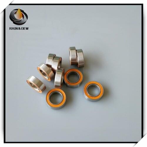 2Pcs SMR106-2RS CB ABEC-7 SMR106 2RS 6x10x3 mm Stainless Steel hybrid si3n4 ceramic bearing fishing reel 6*10*3 MR106