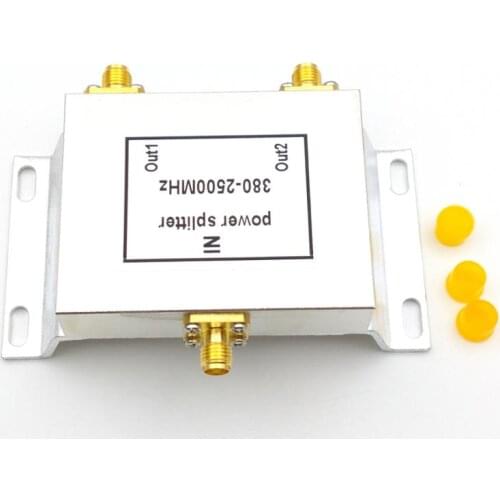 2 Ways booster SMA Power Splitter (380-2500MHz) SMA power divider booster accessory adapter