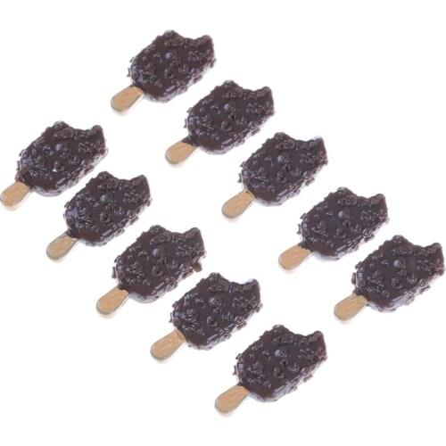 5pcs/lot Cute Ice Cream Bar Food Doll House Mini Simulation Play Food Dollhouse Miniature