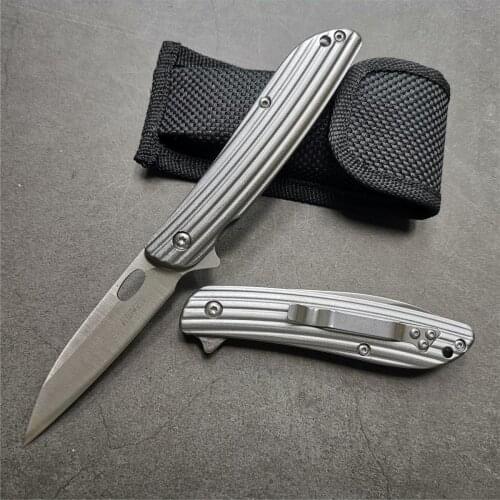 7" Knife 55-56HRC Folding Knife, 5Cr13 Blade, Hunting Tactical Knife, Outdoor Camping Knife EDC Tool, Sharp and Durable