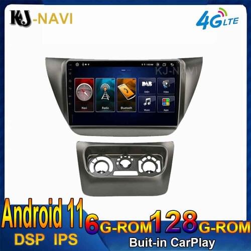 9 Inch 6+128GB Android 11 For Mitsubishi Lancer 9 Lancer ix 2006-2010 Car Player Radio Stereo Multimedia Navigation GPS