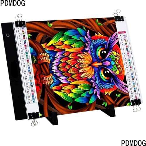 A3 A4 A5 drawing graphics tablet box LED diamond lamp pad light pad plate diamond painting accessories tool kit