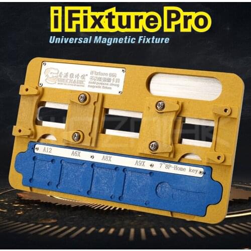 Mobile phone Motherboard Repair Fixture Fingerprint Fixation A8 A9 A10 A11 12 NAND PCIE Chip For IPHONE 7 7P 8 8P Fixer