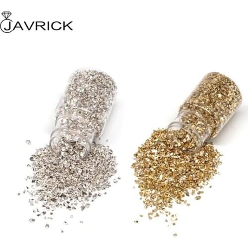 DIY Jewelry Making Epoxy Mold Crafts Tool Shell Metal Broken Stones UV Resin Epoxy Resin Filling Accessory