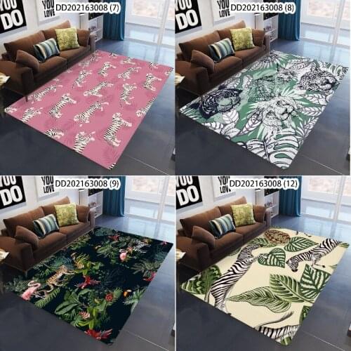 Green plant animal kids room rug anime rug Kitchen carpet balcony prayer mat Carpet in the bedroom prayer mat muslim Kitchen mat