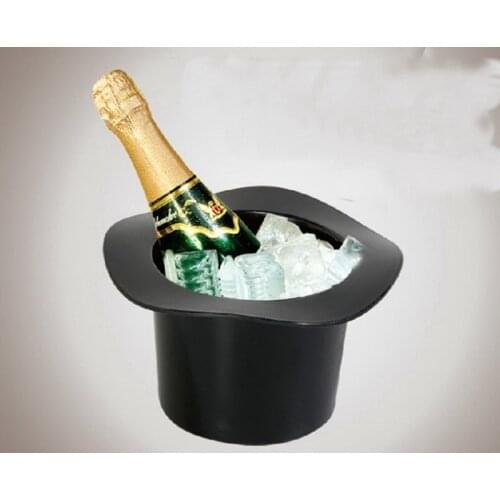 Creative New Acrylic magic hat ice bucket European American quality 1.2 liter wine bottle bucket beer ice buckets