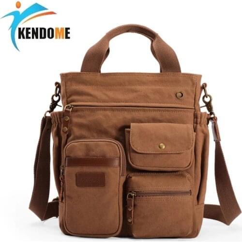 Hiking Trekking Shoulder Bag for Men Canvas Leisure Messenger Bag Outdoor Large Capacity Travel Accessories Camping Blosa